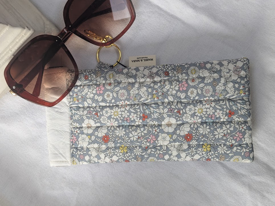 Liberty Quilted Glasses Case