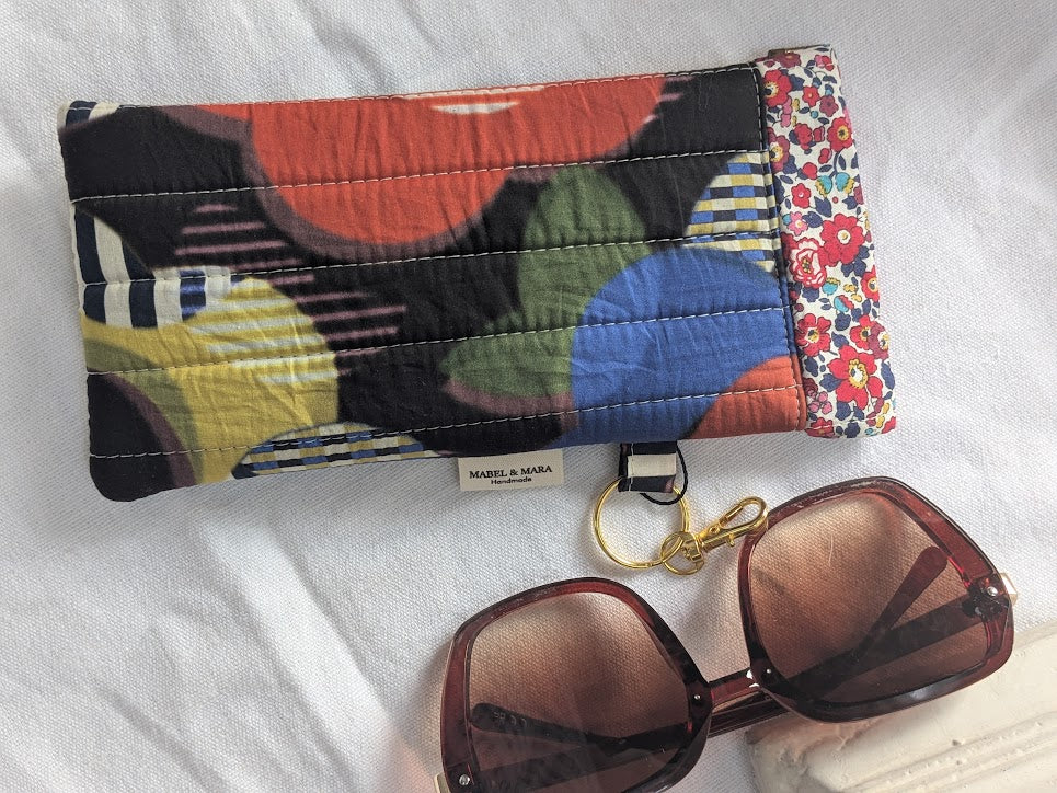 Liberty Quilted Glasses Case