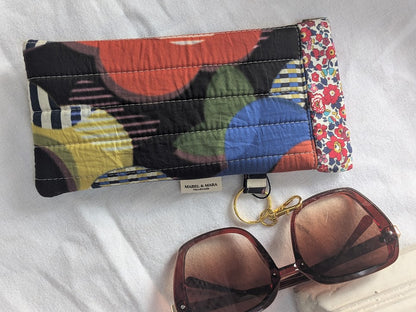 Quilted Glasses Case in a range of Liberty Tana Lawn designs