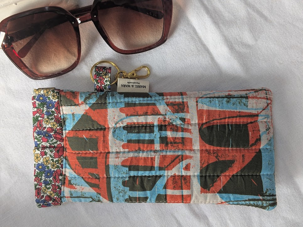 Liberty Quilted Glasses Case