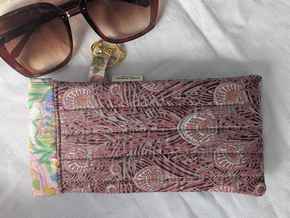 Liberty Quilted Glasses Case