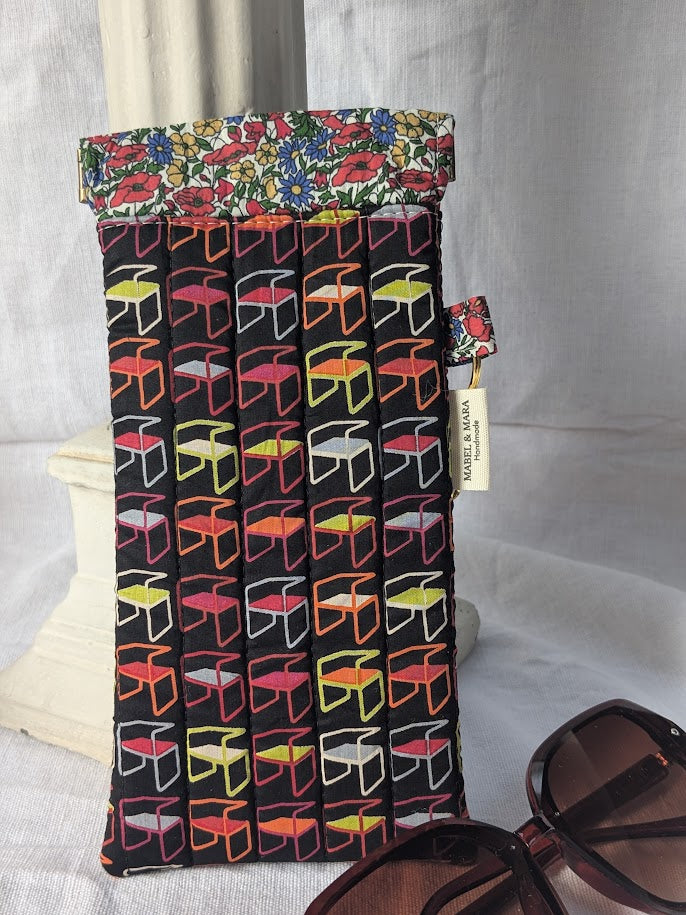 Liberty Quilted Glasses Case