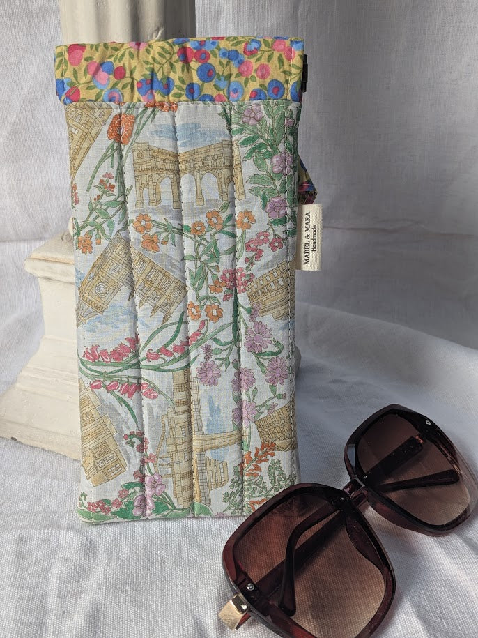 Quilted Glasses Case in a range of Liberty Tana Lawn designs