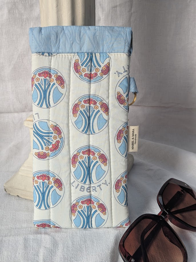 Liberty Quilted Glasses Case