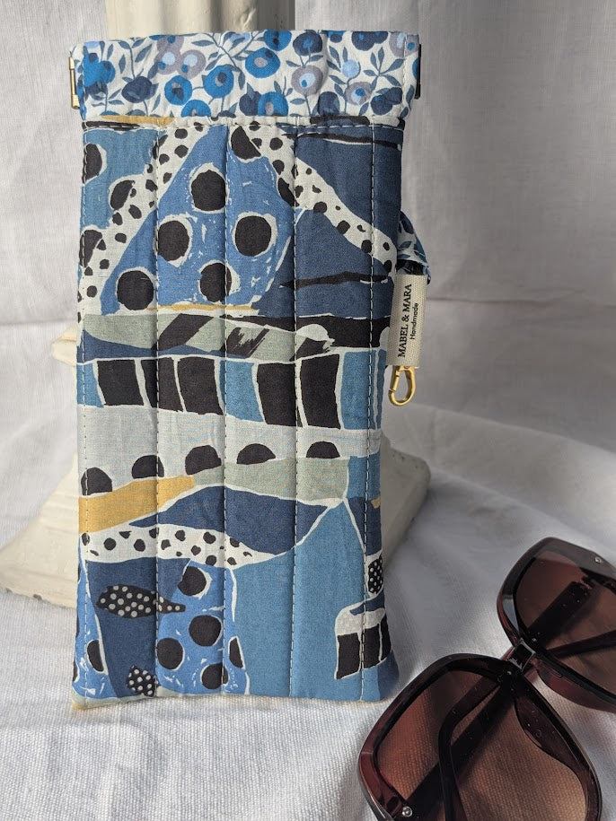 Liberty Quilted Glasses Case