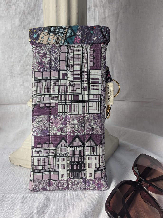 Liberty Quilted Glasses Case