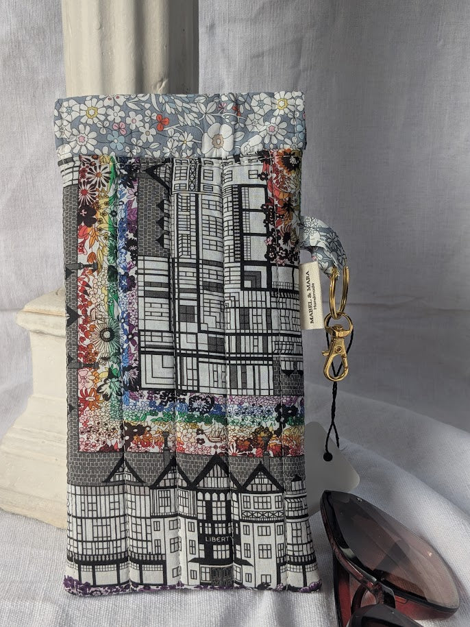 Liberty Quilted Glasses Case