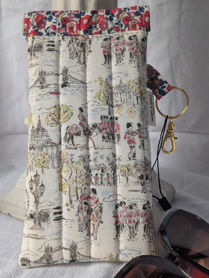 Quilted Glasses Case in a range of Liberty Tana Lawn designs