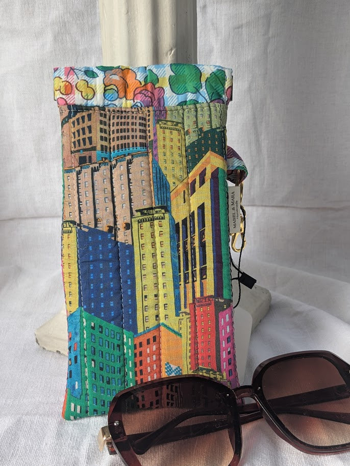 Liberty Quilted Glasses Case