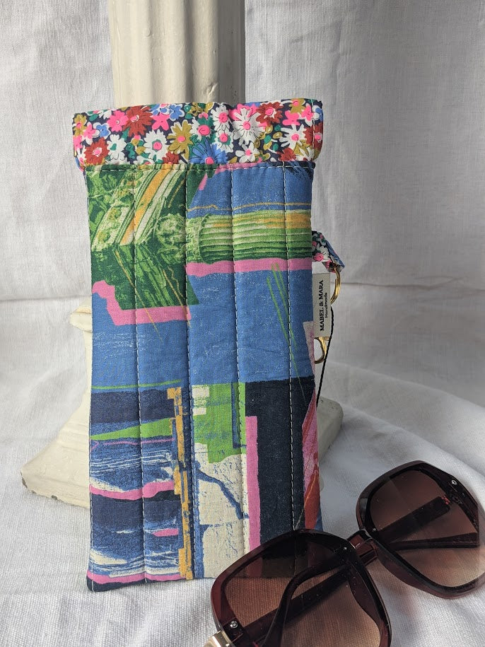 Liberty Quilted Glasses Case