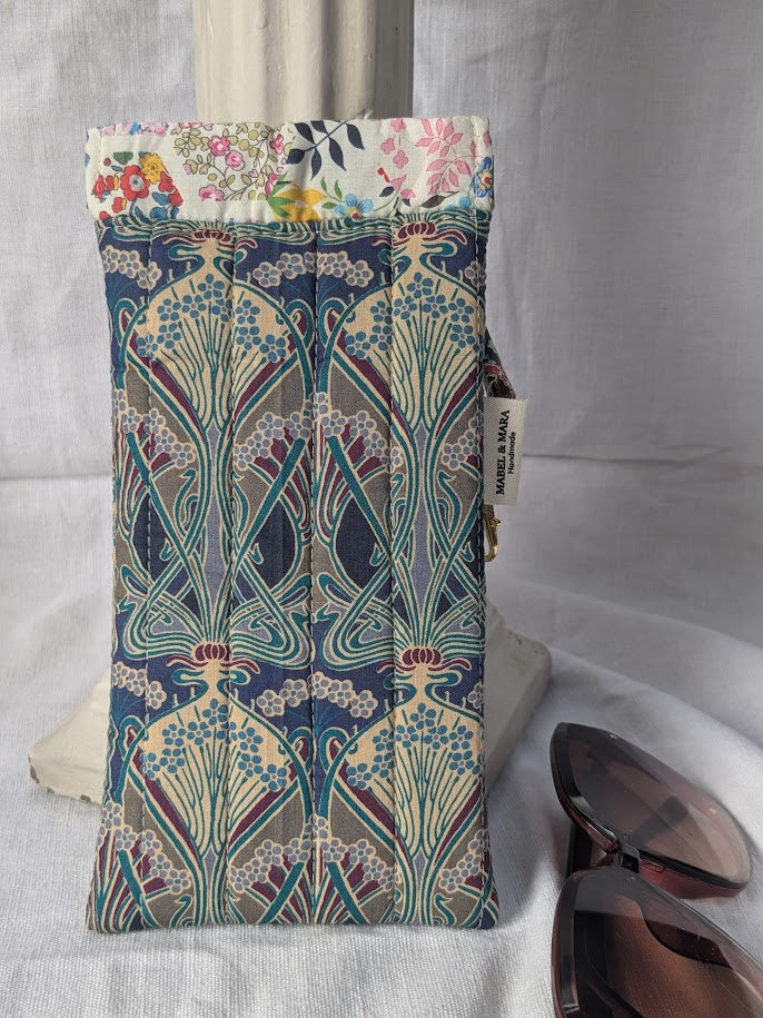Liberty Quilted Glasses Case