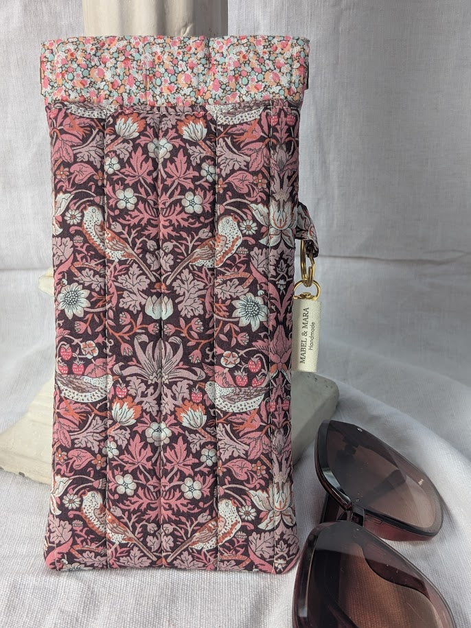 Liberty Quilted Glasses Case