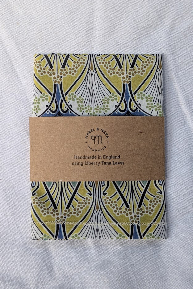 Handkerchief Liberty Tana Lawn-Ianthe Blue Yellow