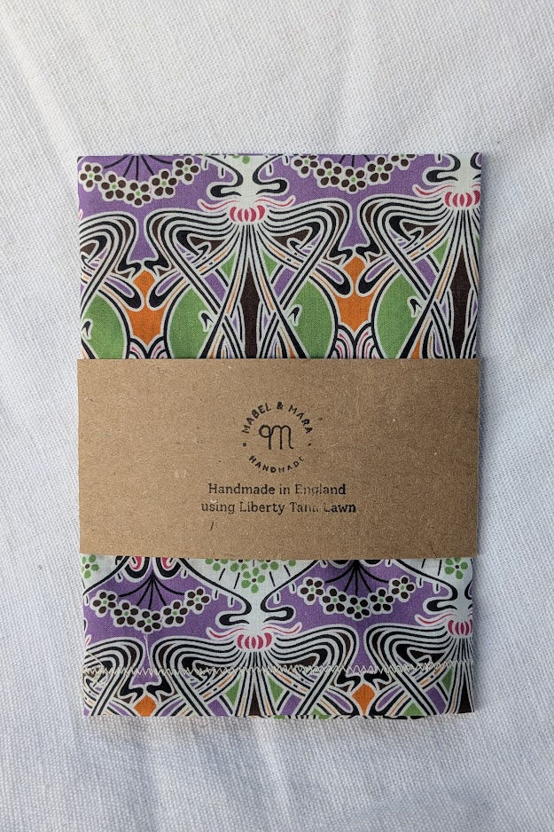 Liberty Tana Lawn Handkerchief Ianthe Purple