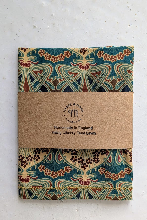 Liberty Tana Lawn Handkerchief Ianthe Brown