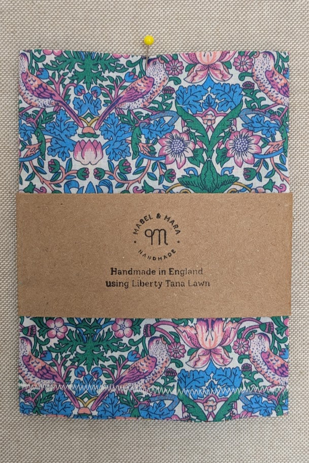 Handkerchief Liberty Tana Lawn Strawberry Thief Spring F