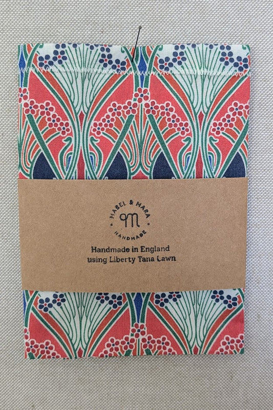 Handkerchief -Liberty tana lawn Ianthe Red Traditional