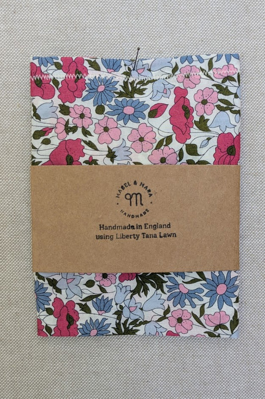 Handkerchief Liberty Tana Lawn -Poppy & Daisy Pink