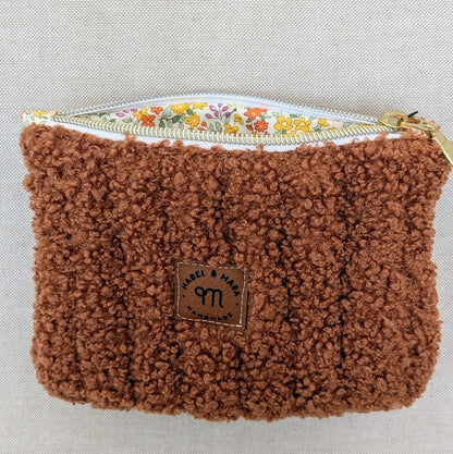 Quilted Zipper Purse/Case in a choice of fabric designs