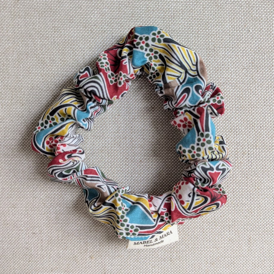 Skinny Hair Scrunchies in a range of Liberty Tana Lawn Fabrics
