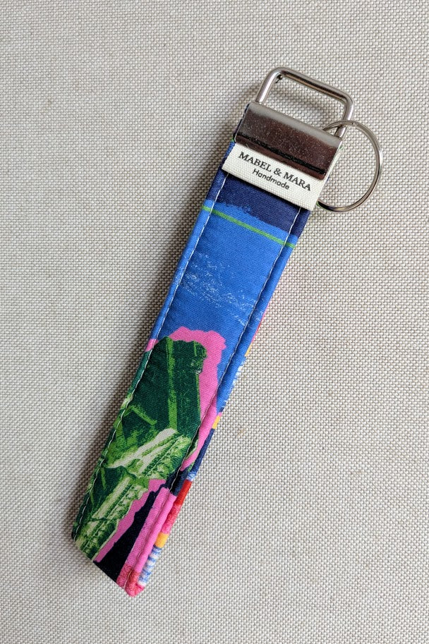 Fabric Key Fob in a variety of Liberty Tana Lawn Prints range 3