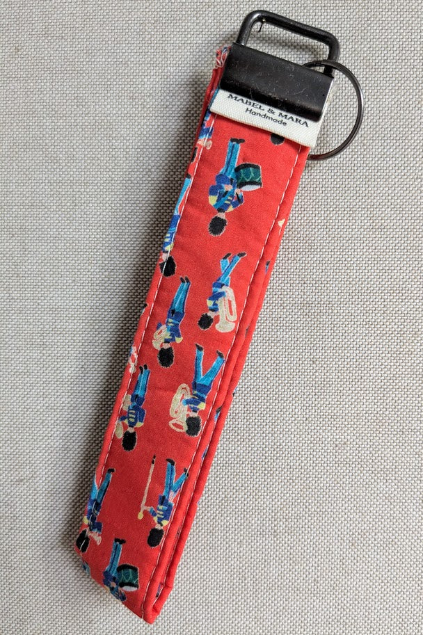 Fabric Key Fob in a variety of Liberty Tana Lawn Prints range 3