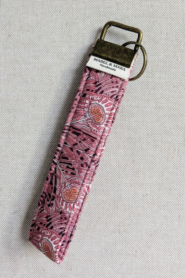 Fabric Key Fob in a variety of Liberty Tana Lawn Prints range 3