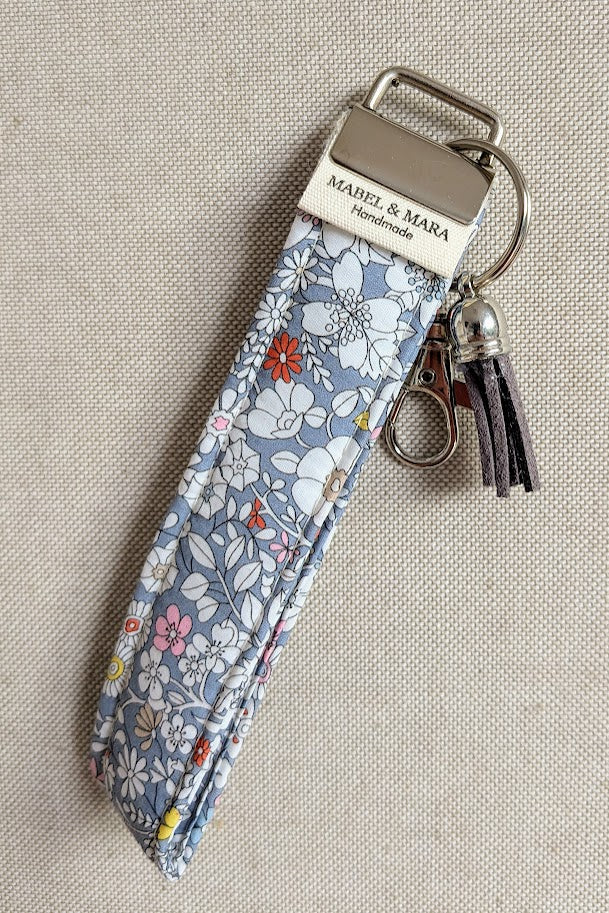 Fabric Key Fobs in a variety of Liberty Tana Lawn Prints range 2