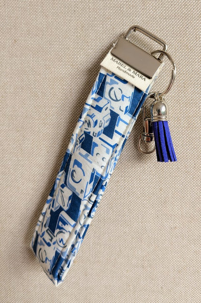 Fabric Key Fobs in a variety of Liberty Tana Lawn Prints