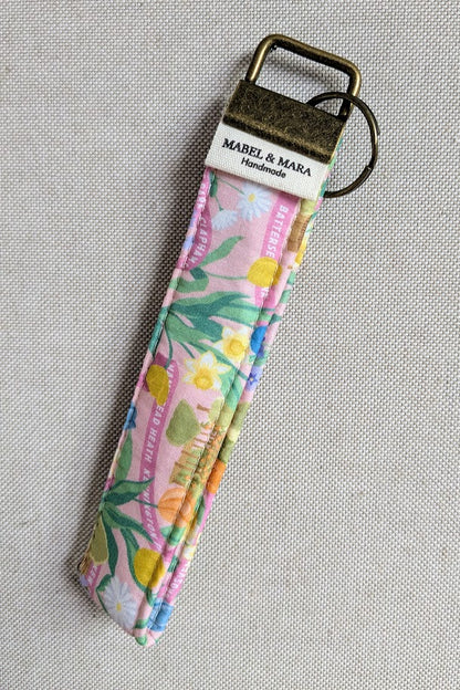 Fabric Key Fobs in a variety of Liberty Tana Lawn Prints
