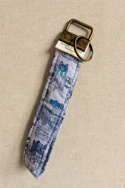 Fabric Key Fobs in a variety of Liberty Tana Lawn Prints