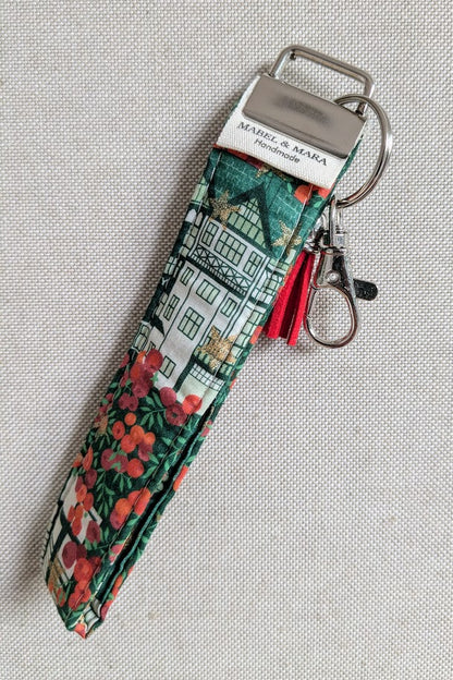 Fabric Key Fobs in a variety of Liberty Tana Lawn Prints