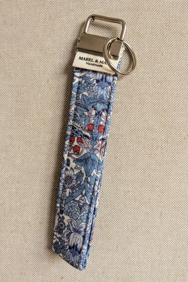 Fabric Key Fobs in a variety of Liberty Tana Lawn Prints