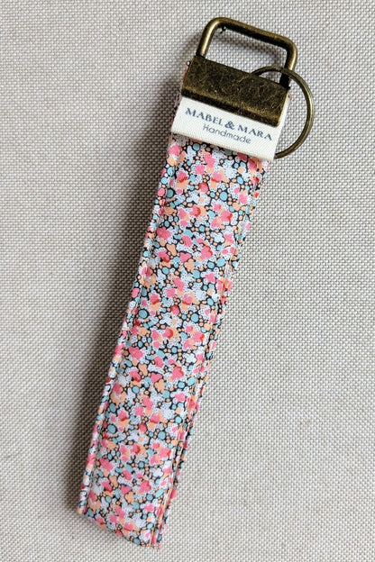 Fabric Key Fobs in a variety of Liberty Tana Lawn Prints