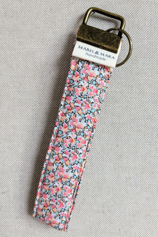 Fabric Key Fobs in a variety of Liberty Tana Lawn Prints