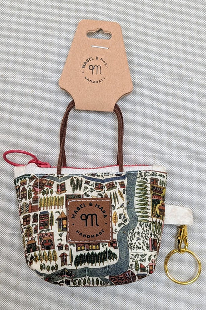 Micro Tote Bags/Case in a variety of fabric prints 2