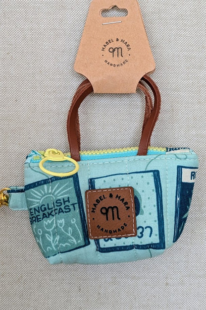 Micro Tote Bags/Case in a variety of fabric prints 2