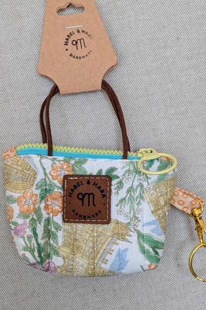 Micro Tote Bags/Case in a variety of fabric prints 2
