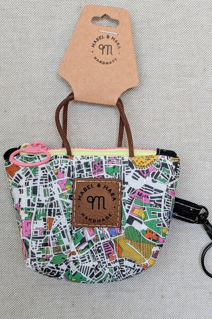 Micro Tote Bags/Case in a variety of fabric prints 2