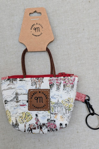 Micro Tote Bags/Case in a variety of fabric prints 2