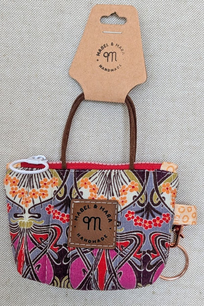 Micro Tote Bags/Case in a variety of fabric prints