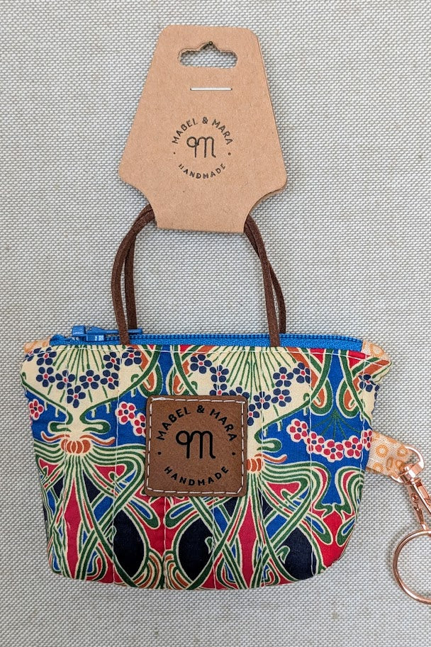 Micro Tote Bags/Case in a variety of fabric prints