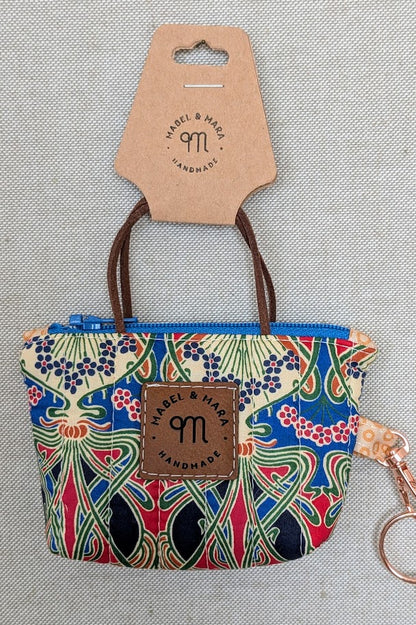 Micro Tote Bags/Case in a variety of fabric prints