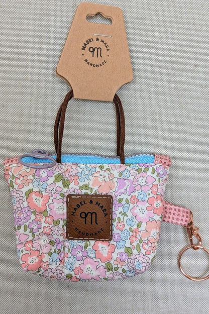 Micro Tote Bags/Case in a variety of fabric prints
