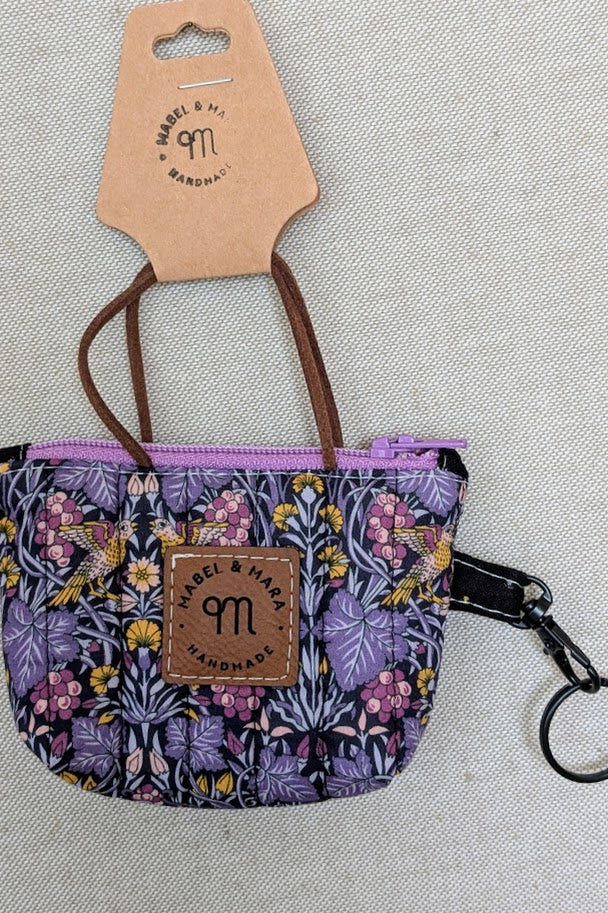 Micro Tote Bags/Case in a variety of fabric prints