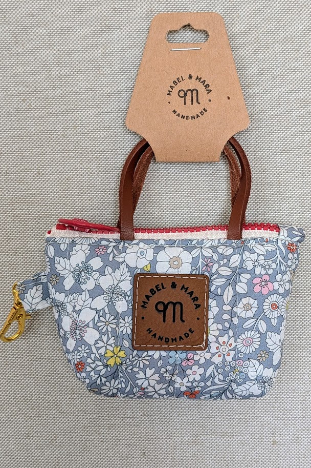 Micro Tote Bags/Case in a variety of fabric prints