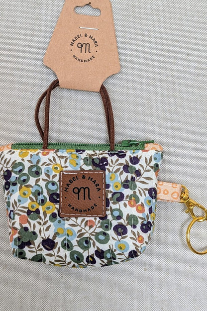 Micro Tote Bags/Case in a variety of fabric prints