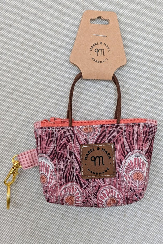 Micro Tote Bags/Case in a variety of fabric prints