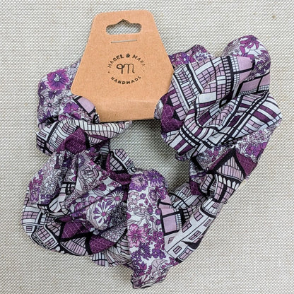 Jumbo Hair Scrunchies in a range of Liberty Tana Lawn Fabrics
