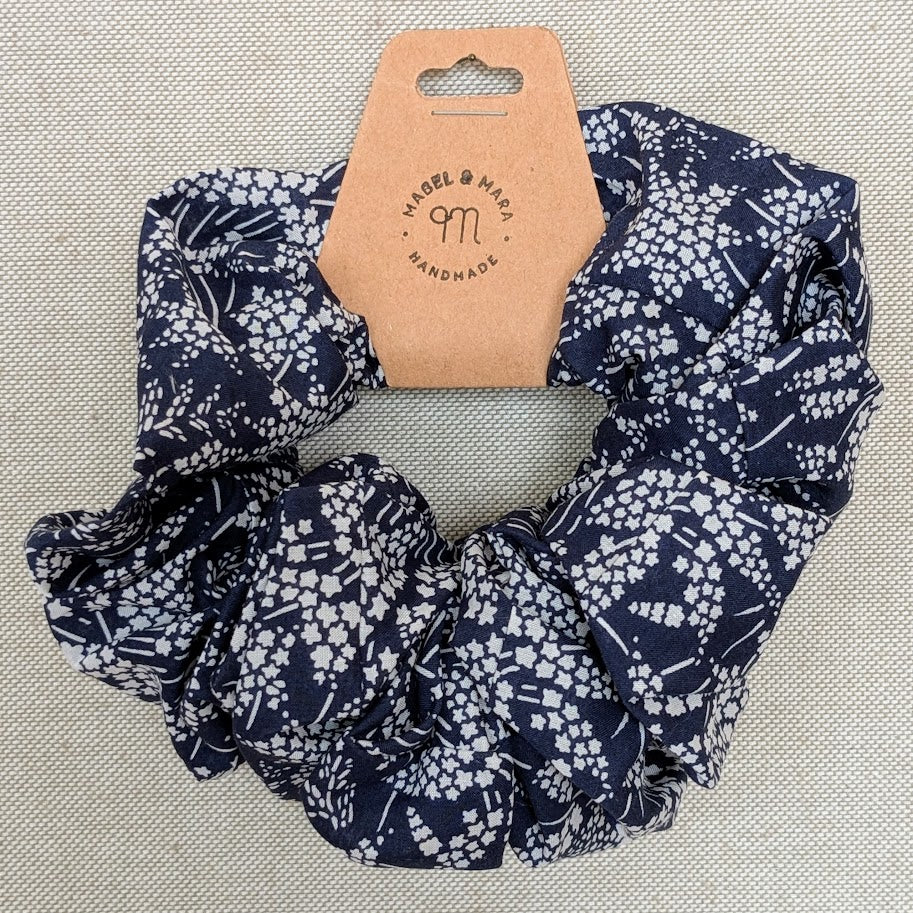 Jumbo Hair Scrunchies in a range of Liberty Tana Lawn Fabrics